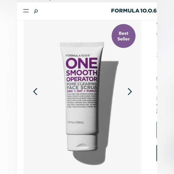 One Smooth Operator
Pore Clearing Face Scrub
Zinc + Oat + Pumice - Picture 1 of 3